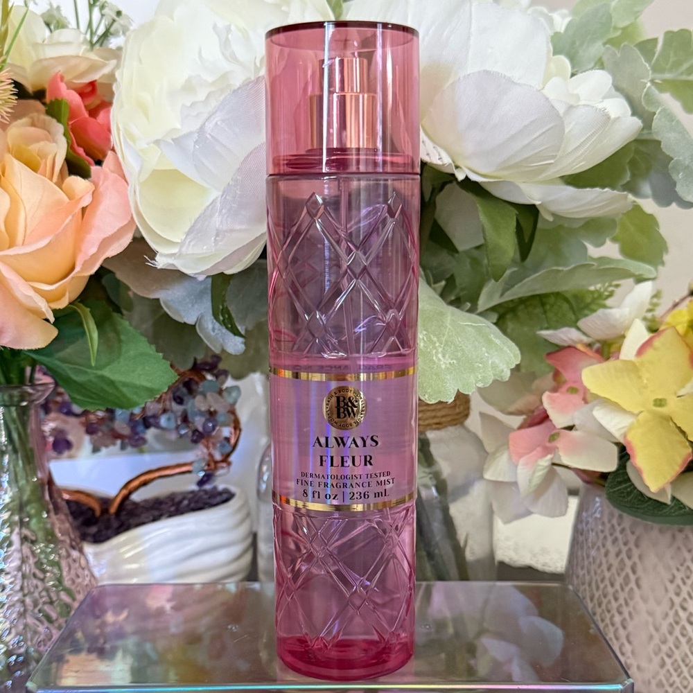 🆕🪷 BATH & BODY WORKS “ALWAYS FLEUR” FINE FRAGRANCE MIST. BRAND NEW FULL-SIZE.